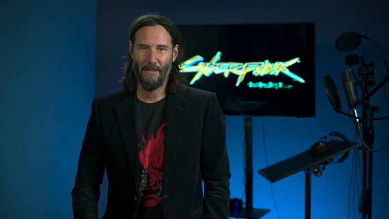 کیانو ریوز در Phantom Liberty برای Cyberpunk 2077