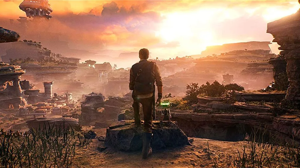 صحنهای از گیم پلی Star Wars Jedi: Survivor