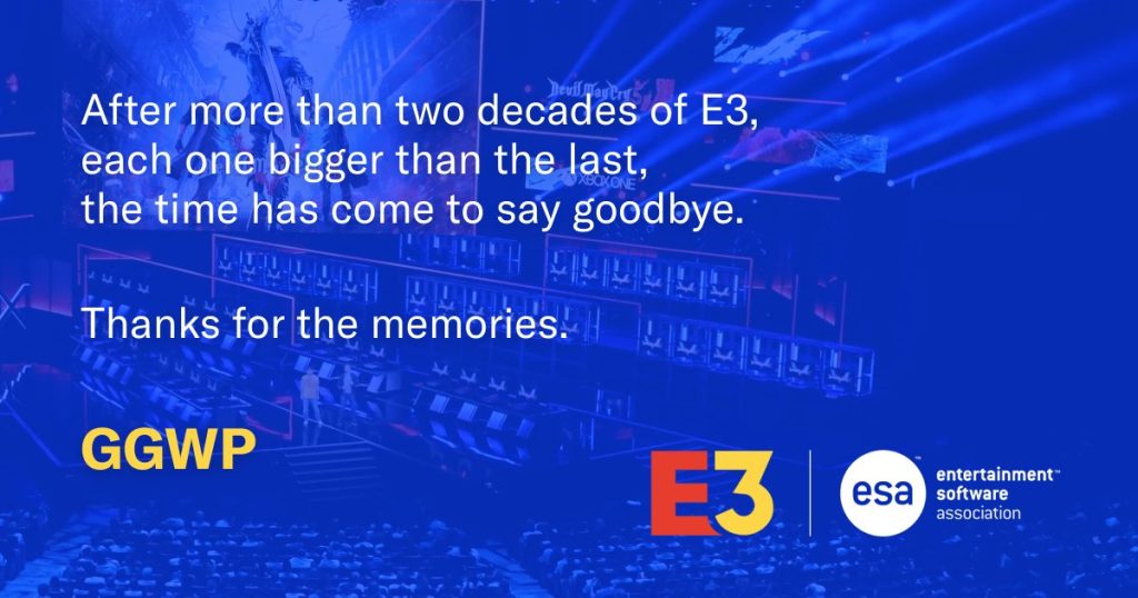 اعلام رسمی تعطیلی نمایشگاه E3