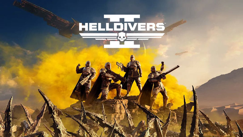 بهترین بازی‌ جدید - بازی Helldivers 2