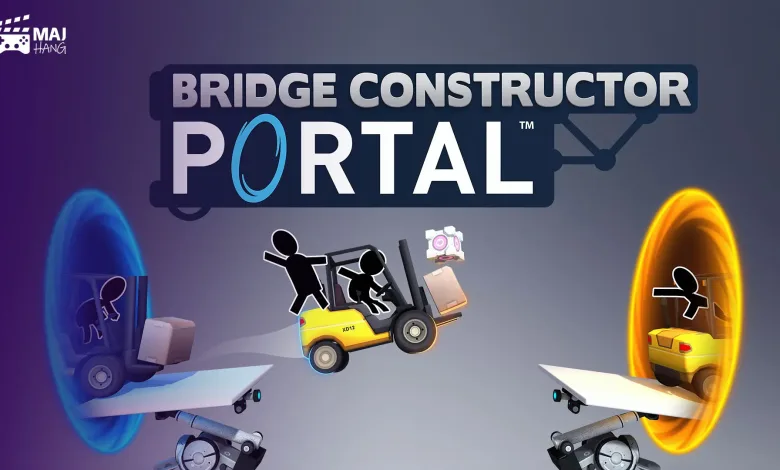 بازی Bridge Constructor Portal برای اندروید
