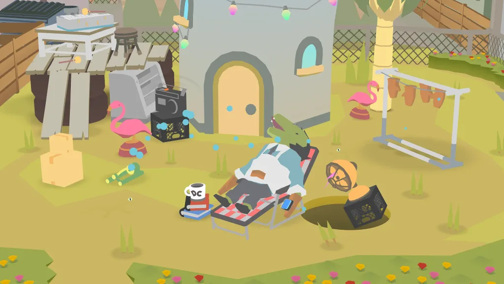 بازی Donut County برای اندروید - اسکرین شات 01