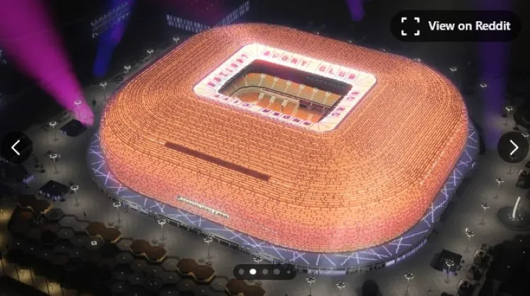 استادیوم مجازی در ماینکرفت - عکس دوم