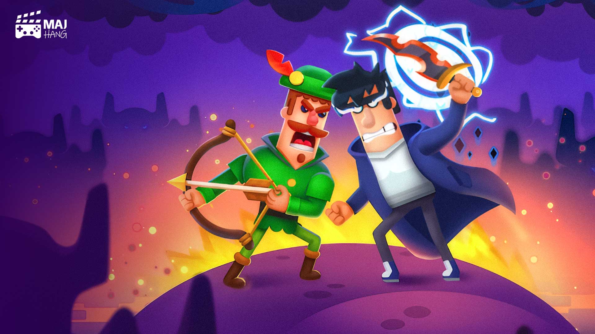 بازی Bowmasters